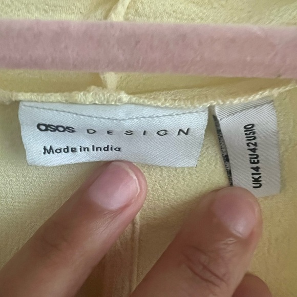 Yellow and Pink Ombre Kimono - Picture 3 of 6